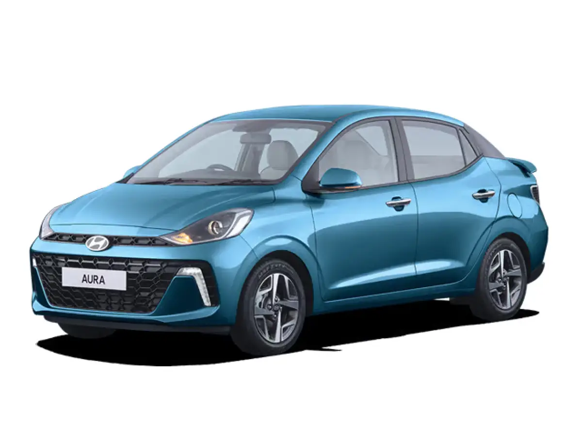 Hyundai Aura Aqua Teal